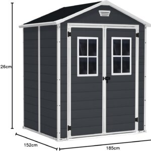 Keter Manor 6x5DD / Manor 68DD puutarhavaja